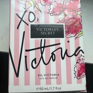 Victoria's Secret XO Victoria Perfume with Pink Floral Design new in box
